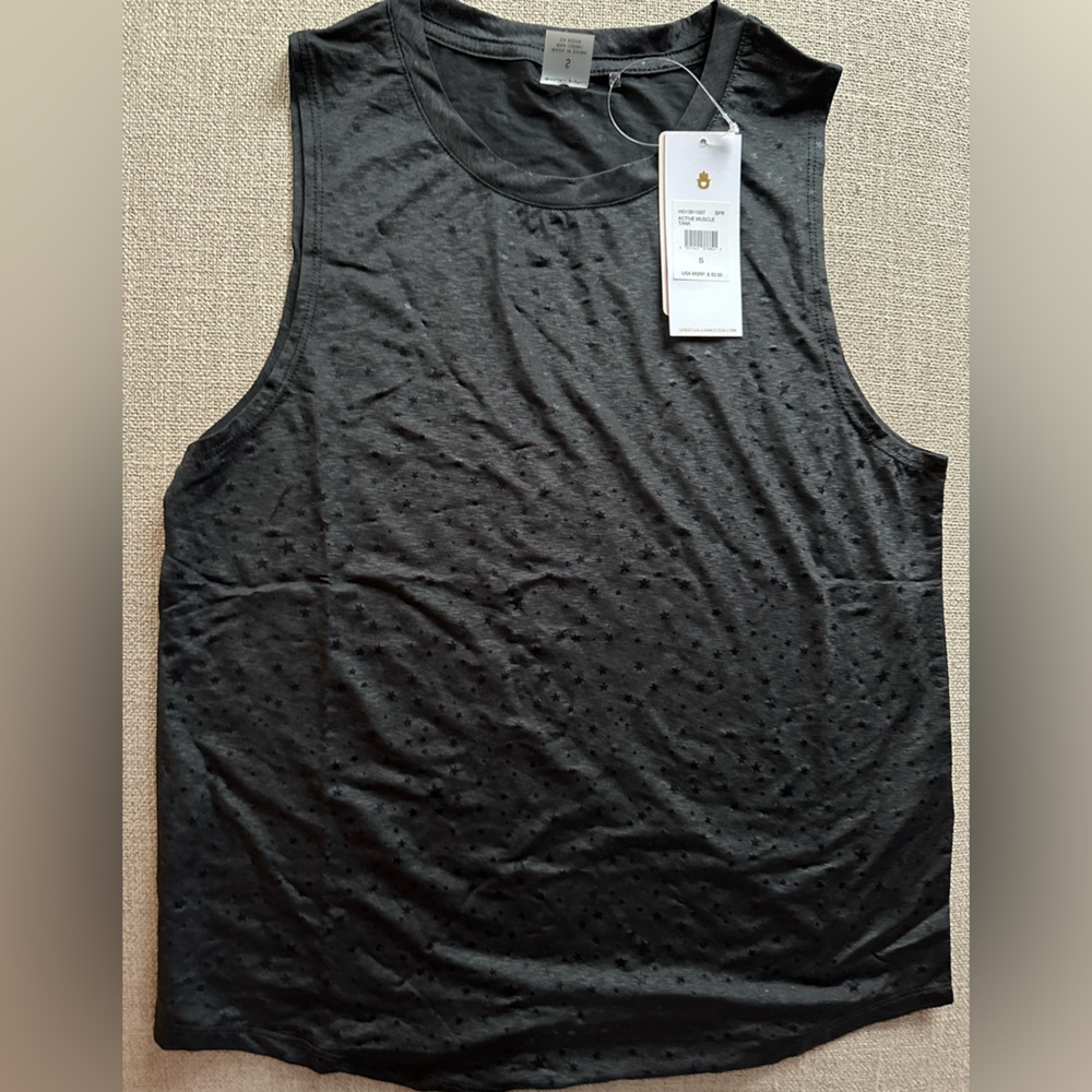 NWT spiritual gangster star print tank